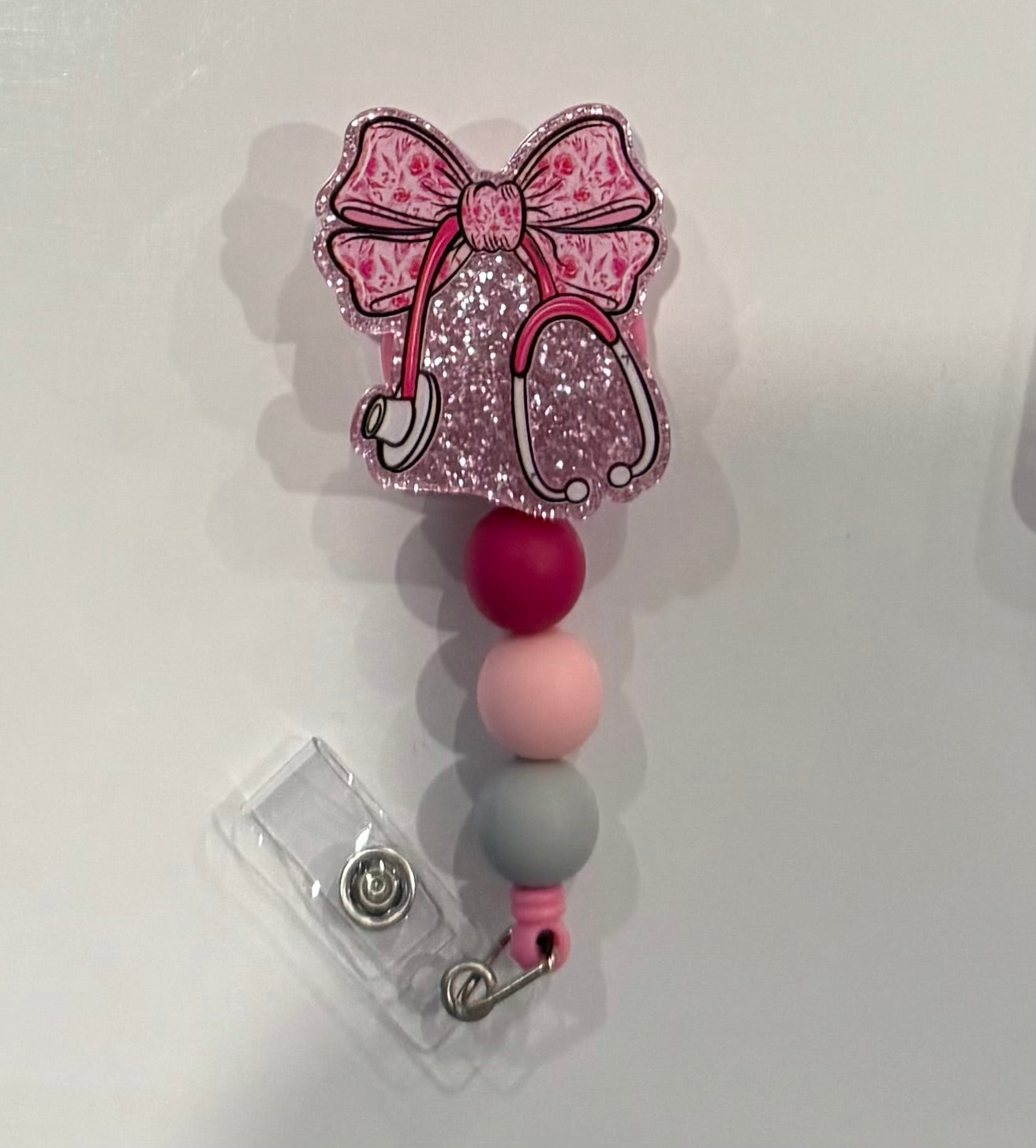 Pink Bow Stethoscope